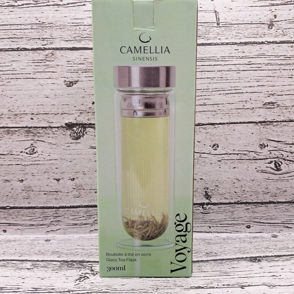 Camellia Sinensis Glass Tea Flask - Picture 4 of 6